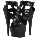 Műbőr 18 cm ADORE-758 Platform Magassarkú Cipők