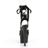 Műbőr 18 cm SKY-334 platform pleaser szandál