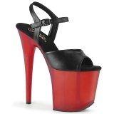 Műbőr 20 cm FLAMINGO-809T pleaser cipők a magassarkű