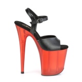 Műbőr 20 cm FLAMINGO-809T pleaser cipők a magassarkű