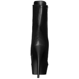 Műbőr Platform Bokacsizma női 15,5 cm DELIGHT-1020