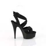 Műbőr platform 15 cm DELIGHT-638 pleaser magassarkú cipő