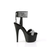 Műbőr strass 18 cm ADORE-770 pleaser magassarkú boka mandzsetta