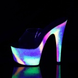 Neon 18 cm ADORE-701GXY rúdtánc papucs platform