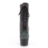 Neon 18 cm Pleaser ADORE-1020REFL rúdtánc magassarkú bokacsizma