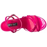 Pink 15 cm Devious DOMINA-108 női magassarkú szandál