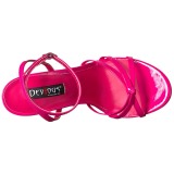 Pink 15 cm Devious DOMINA-108 női magassarkú szandál