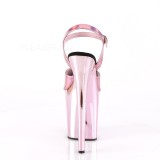 Pink 20 cm FLAMINGO-809HG platform pleaser magassarkú