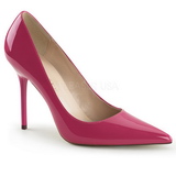 Pink Lakk 10 cm CLASSIQUE-20 Körömcipők Tűsarkú Cipő