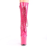 Pink Lakkbőr 20 cm FLA-1050 platform pleaser bokacsizma