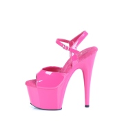 Pink platform 18 cm ADORE-709 pleaser magassarkú