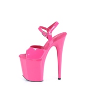 Pink platform 20 cm FLAMINGO-809 pleaser magassarkú