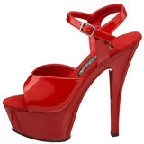 Piros 15 cm FUNTASMA JULIET-209 Magassarkú Platform
