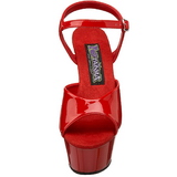 Piros 15 cm FUNTASMA JULIET-209 Magassarkú Platform
