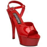 Piros 15 cm FUNTASMA JULIET-209 Magassarkú Platform