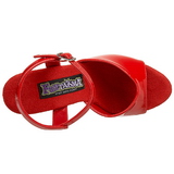 Piros 15 cm FUNTASMA JULIET-209 Magassarkú Platform