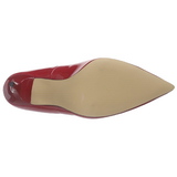 Piros Lakk 10 cm CLASSIQUE-20 Körömcipők Tűsarkú Cipő