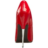 Piros Lakk 15 cm SCREAM-01 Fetish Körömcipők