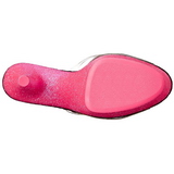 Rozsaszin 18 cm ADORE-701UVG neon platform női papucs