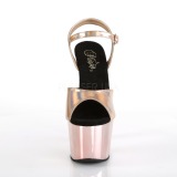 Rozsaszin 18 cm ADORE-709HGCH Hologram platform magassarkú női