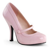 Rozsaszin Lakk 12 cm retro vintage CUTIEPIE-02 Magassarkú Körömcipők