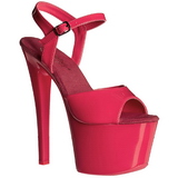 Rozsaszin Neon 18 cm Pleaser SKY-309UV Platform Magassarkú