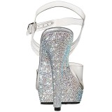 Strasszköves 13 cm LIP-108DM női cipők magassarkú