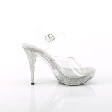 Strasszköveszos 11,5 cm ELEGANT-408ABRS fabulicious fitness verseny cipő magassarkú