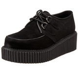 Szarvasbőr 5 cm CREEPER-101 Platform Creepers Cipő