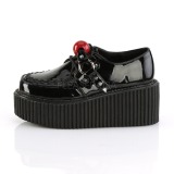 Szarvasbőr 5 cm CREEPER-222 Platform Creepers Cipő