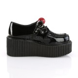 Szarvasbőr 5 cm CREEPER-222 Platform Creepers Cipő