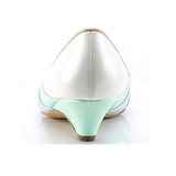Tarka 4 cm retro vintage LULU-05 Pinup körömcipők alacsony sarkú