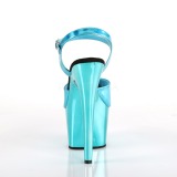Türkiz 18 cm ADORE-709HGCH Hologram platform magassarkú női