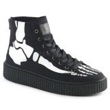 Vászon 4 cm SNEEKER-252 sneakers creepers cipők ferfi