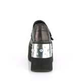 Vegan 11,5 cm DemoniaCult KERA-13 Platform Gótikus Cipők