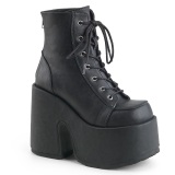 Vegan 13 cm CAMEL-203 chunky demonia bokacsizma platform