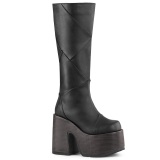 Vegan 13 cm DemoniaCult CAMEL-280 Platform csizma vastag sarkú