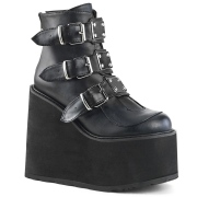 Vegán 14 cm SWING-105 demonia éksarkú bokacsizma