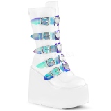 Vegan 14 cm SWING-230 cyberpunk csizma platformos