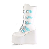 Vegan 14 cm SWING-230 cyberpunk csizma platformos