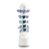 Vegan 14 cm SWING-230 cyberpunk csizma platformos