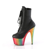 Vegan 18 cm ADORE-1020RC rúdtánc platform bokacsizma