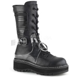 Vegan 3 cm LILITH-271 DemoniaCult Bokacsizma Platform