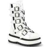 Vegan 5 cm SLACKER-160-2 cyberpunk csizma platformos