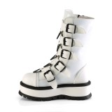 Vegan 5 cm SLACKER-160-2 cyberpunk csizma platformos