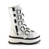 Vegan 5 cm SLACKER-160-2 cyberpunk csizma platformos