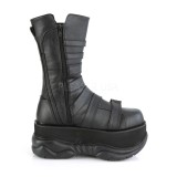 Vegan 7,5 cm NEPTUNE-210 demoniacult csizma - unisex platform csizma