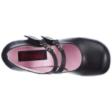Vegan 9,5 cm DemoniaCult GOTHIKA-09 Gótikus Platform Cipők