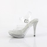 Átlátszó 11,5 cm ELEGANT-408-2 fabulicious fitness verseny cipő magassarkú