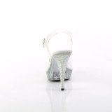 Átlátszó 11,5 cm ELEGANT-408 fabulicious fitness verseny cipő magassarkú